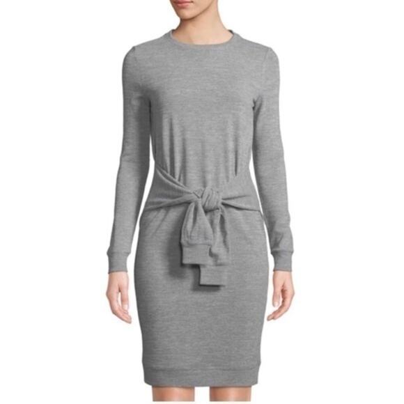 NWT Romeo & Juliet Couture Gray Sweater Dress Sz Small Casual Fall - Picture 1 of 8